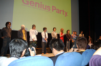 「Genius Party」完成披露試写会舞台挨拶