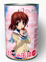 「CLANNAD」特製「パンの缶詰」　350円（全7種）